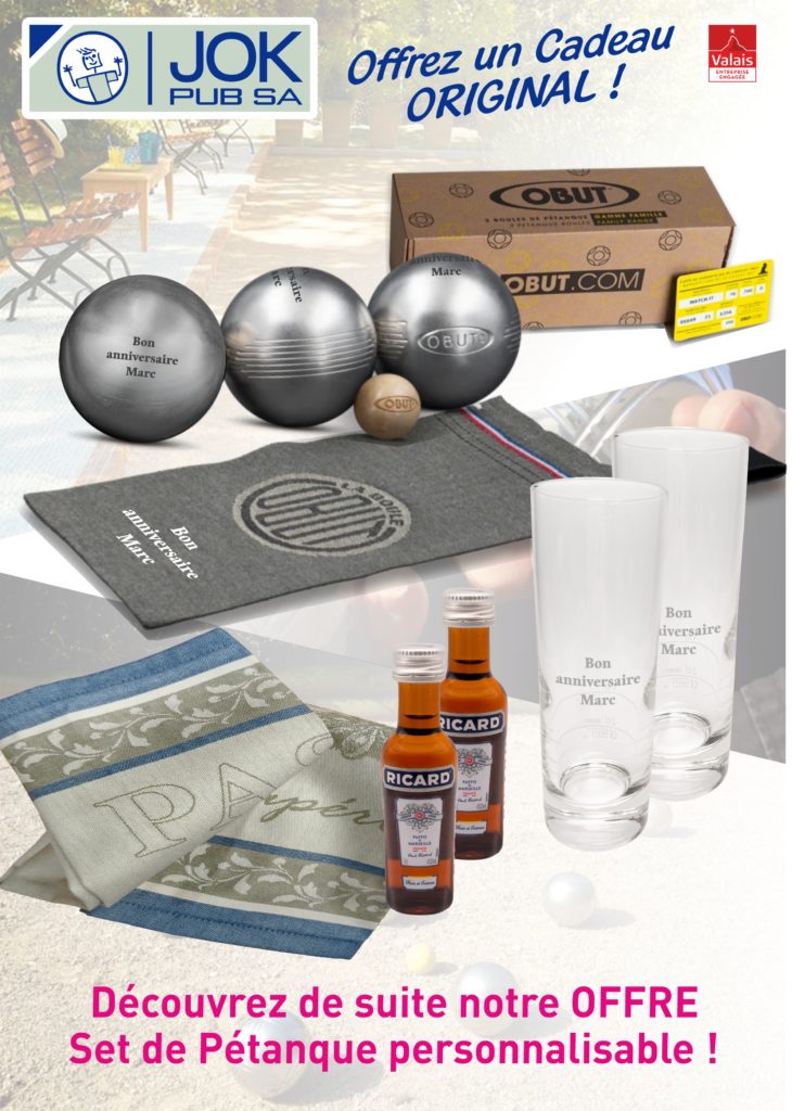 Set Pétanque Personnalisable 2026