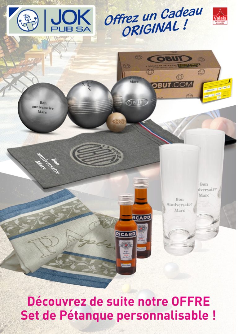 Set Pétanque Personnalisable 2026