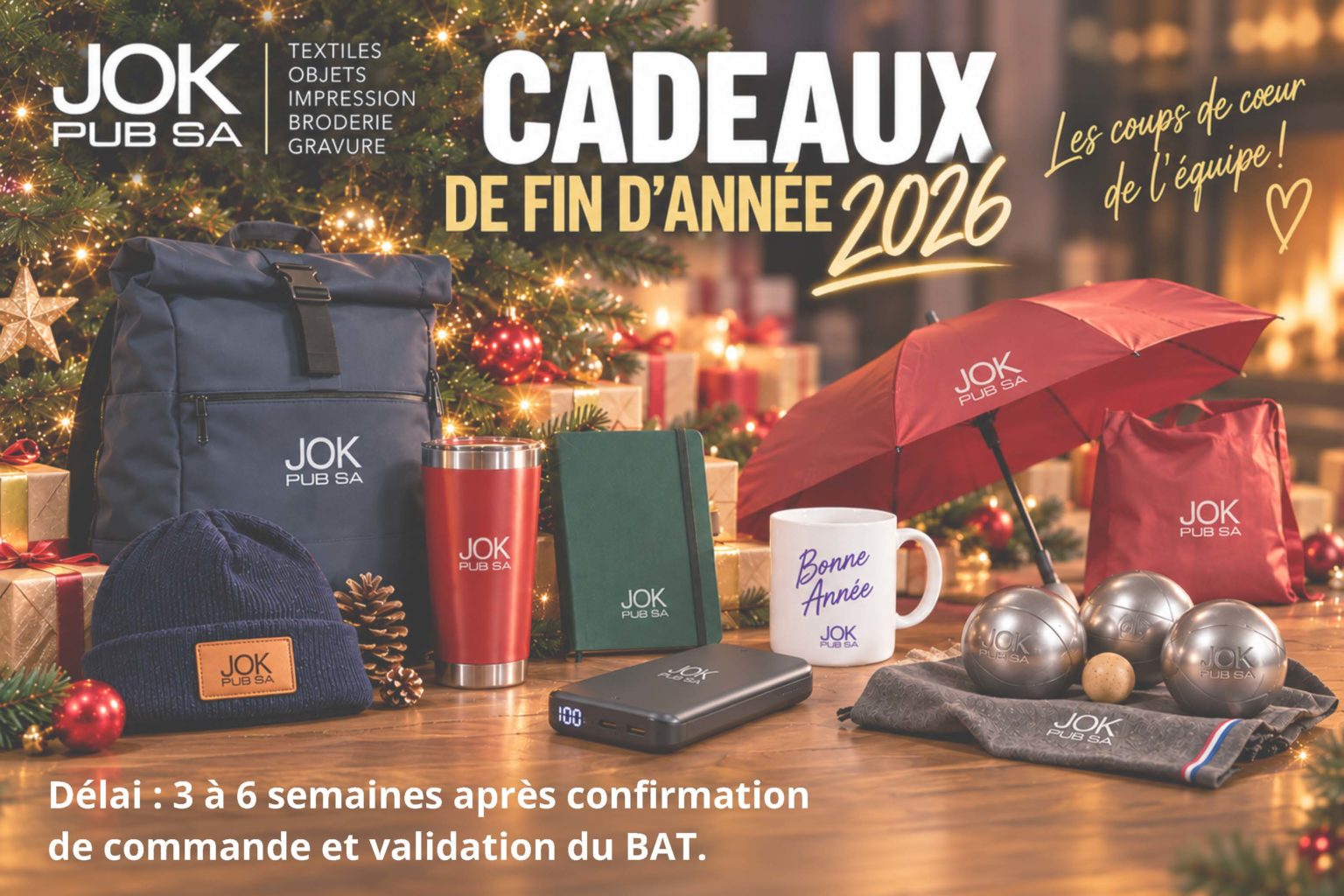 Cadeaux fin Année 2026